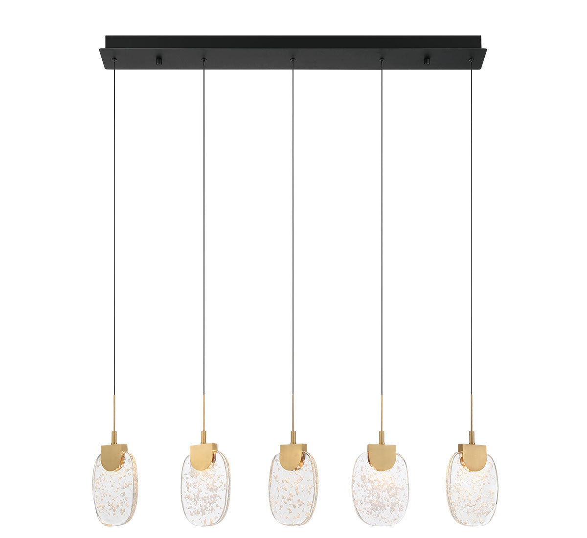 Castelo 5 Light Linear LED Chandelier
