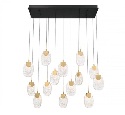 Castelo Rectangular LED Chandelier