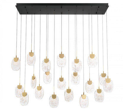 Castelo Rectangular LED Chandelier