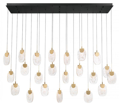 Castelo Rectangular LED Chandelier