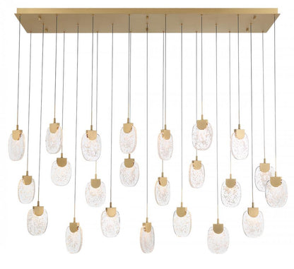 Castelo Rectangular LED Chandelier