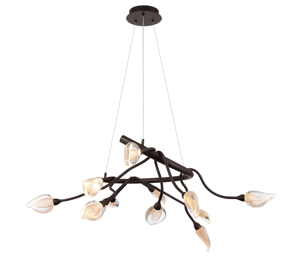 Modena 12 Light Round LED Chandelier