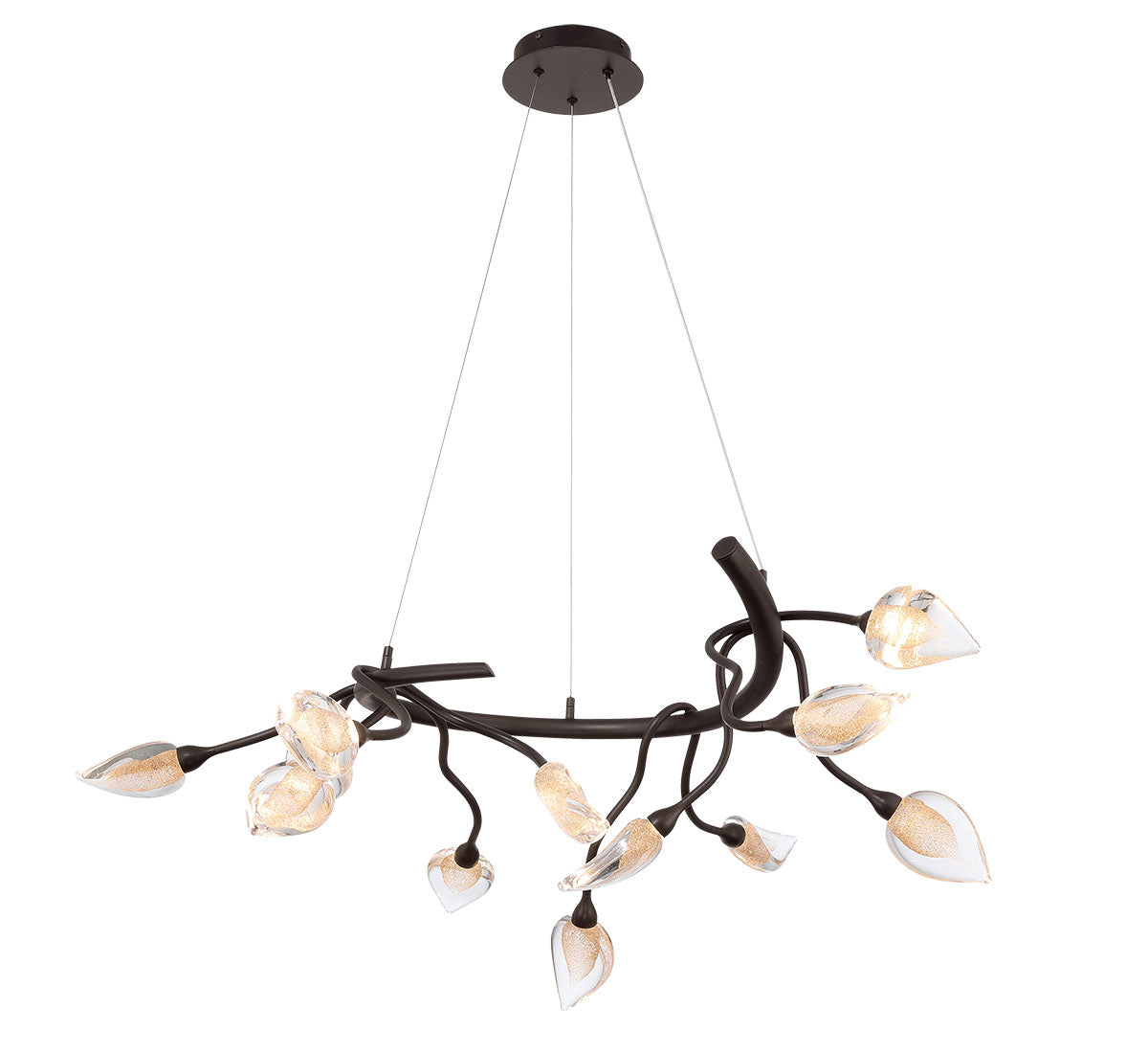 Modena 12 Light Round LED Chandelier