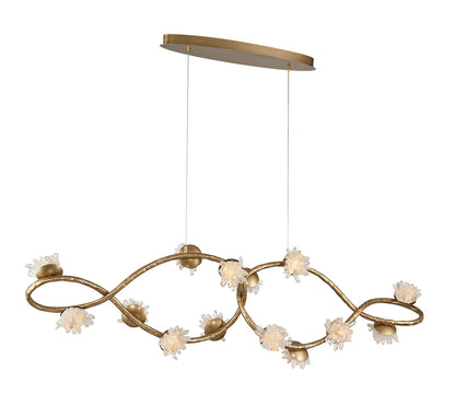 Philia 14 Light Oval LED Chandelier