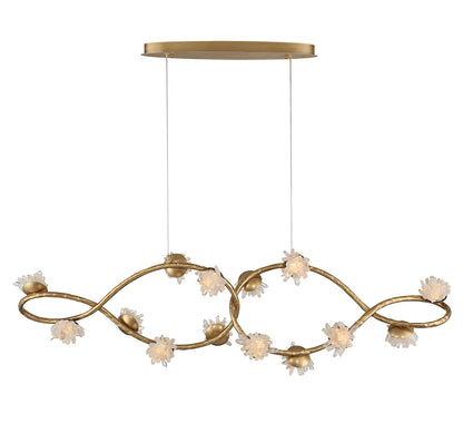 Philia 14 Light Oval LED Chandelier