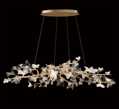 Fiori 35 Light Oval LED Chandelier