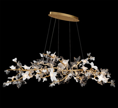 Fiori 47 Light Oval LED Chandelier