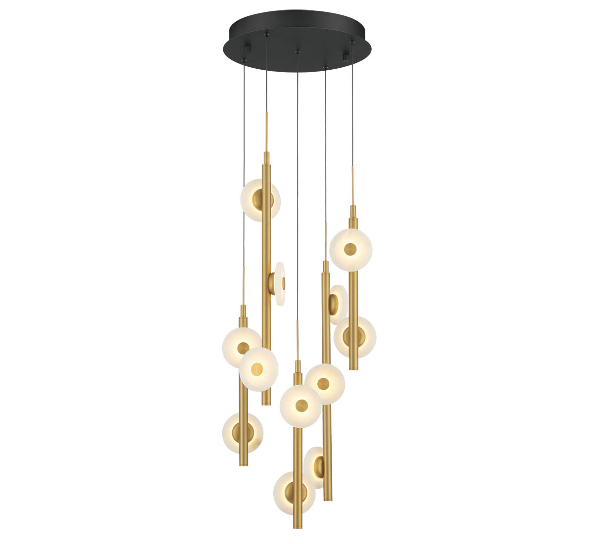 Etna 12 Light Round LED Chandelier