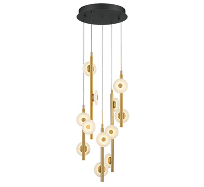 Etna 12 Light Round LED Chandelier