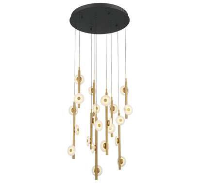 Etna 22 Light Round LED Chandelier