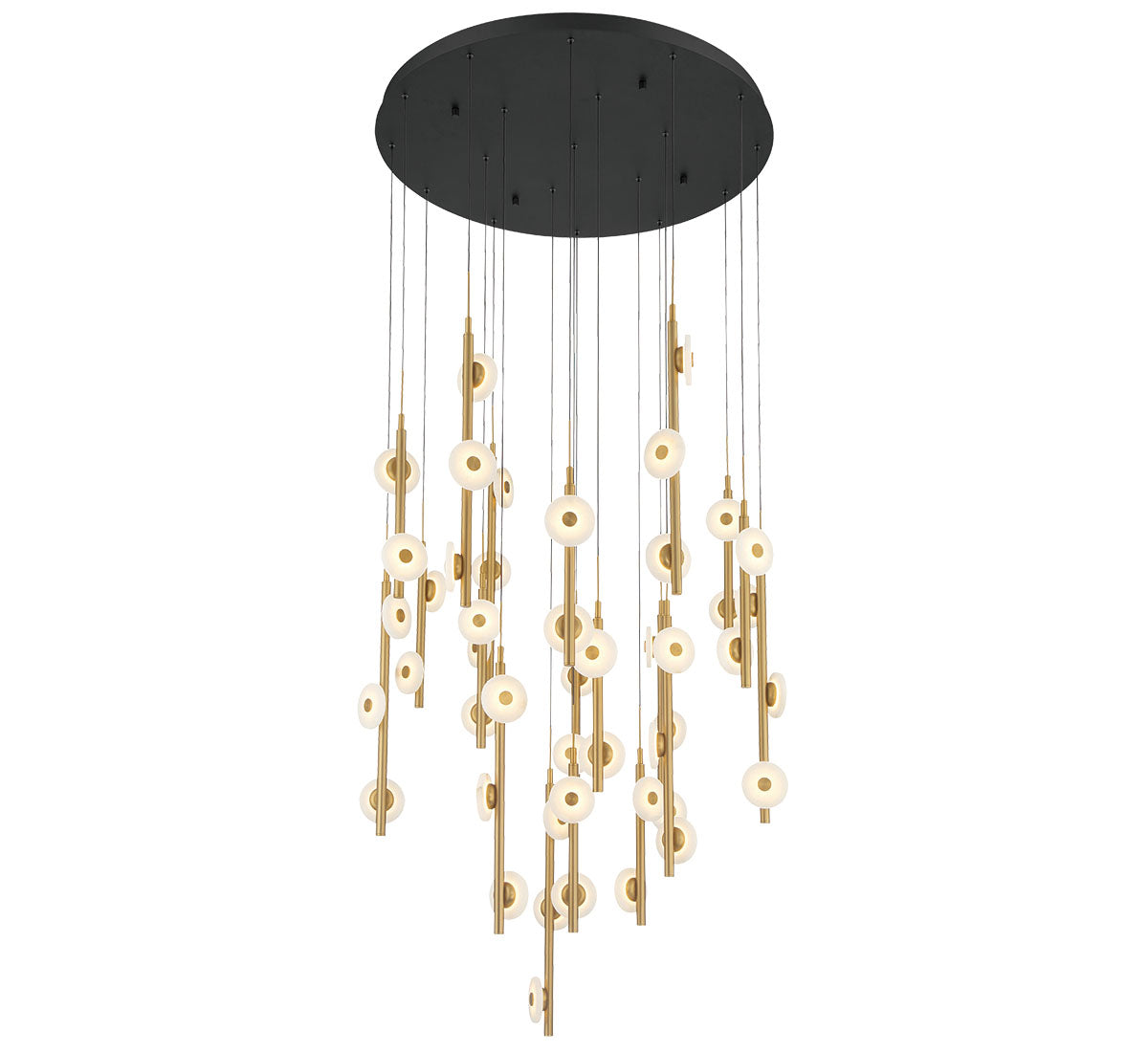 Etna 47 Light Round LED Chandelier