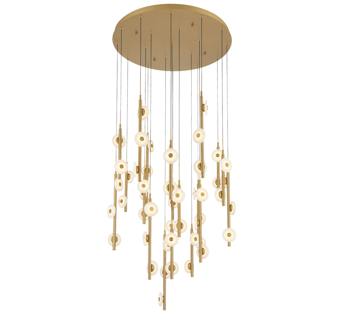 Etna 47 Light Round LED Chandelier