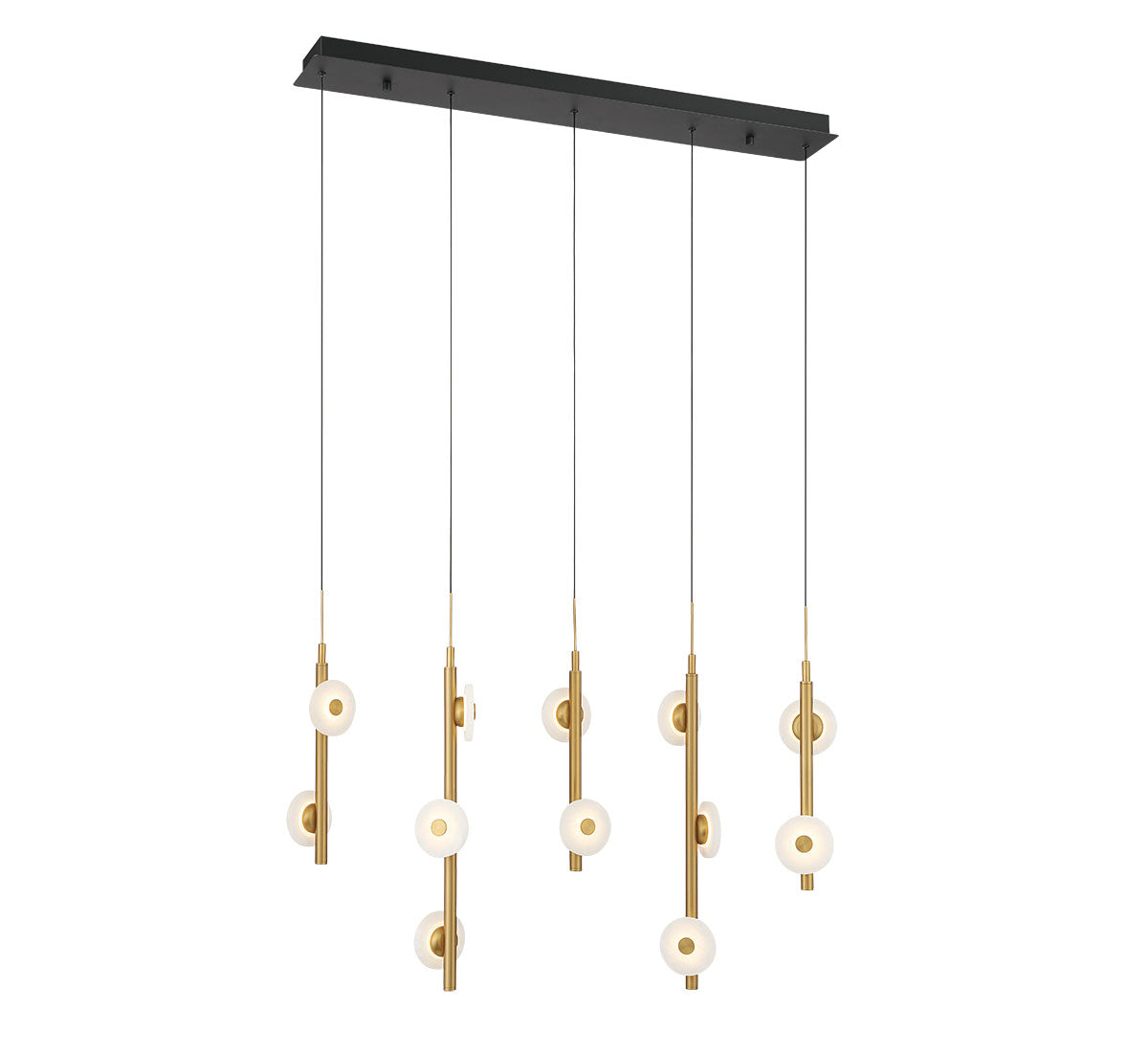 Etna 12 Light Linear LED Chandelier