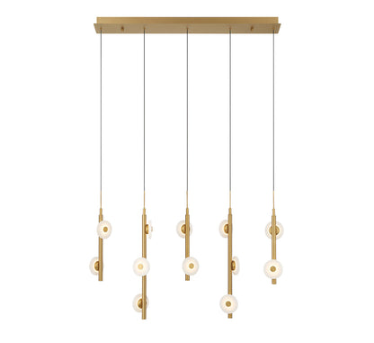 Etna 12 Light Linear LED Chandelier