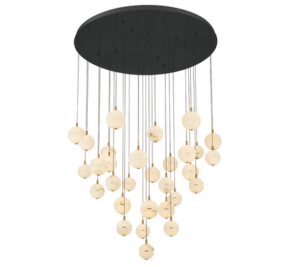 Corfu 31 Light Round LED Chandelier
