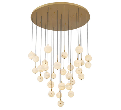 Corfu 31 Light Round LED Chandelier