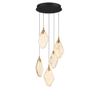 Kosmos 5 Light Round LED Chandelier