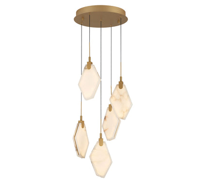 Kosmos 5 Light Round LED Chandelier