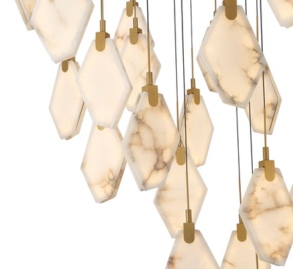 Kosmos 9 Light Round LED Chandelier
