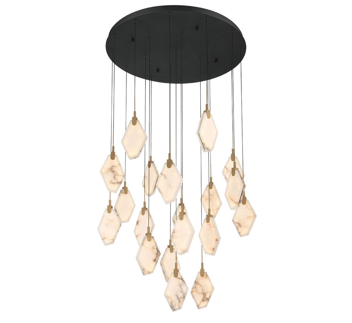 Kosmos 19 Light Round LED Chandelier