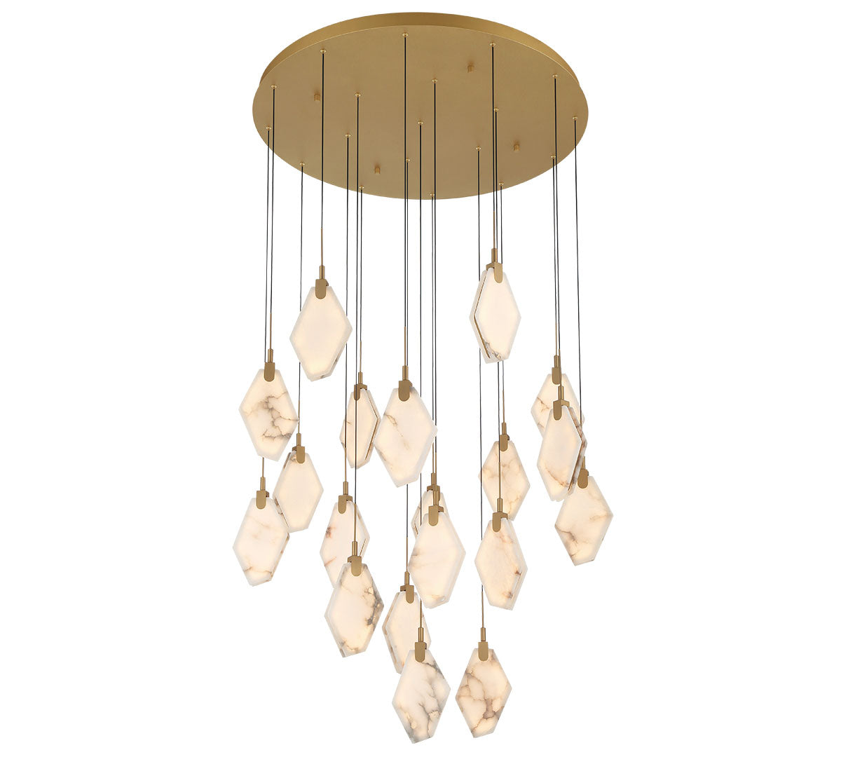 Kosmos 19 Light Round LED Chandelier