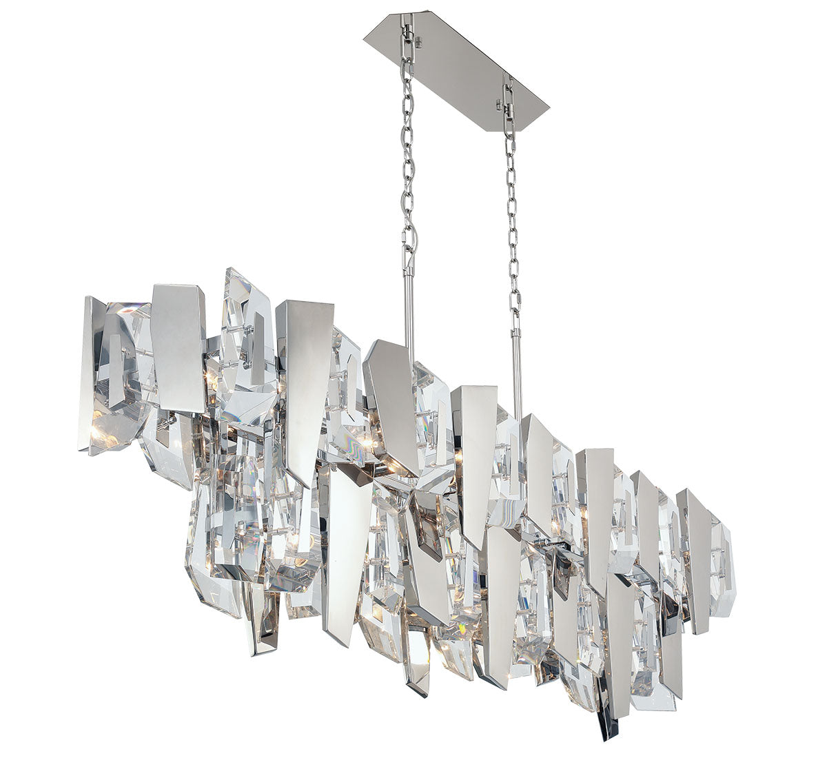 Castellana 2 Tier 14 Light Linear Chandelier