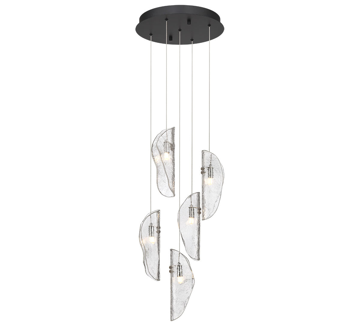Sorrento 5 Light Round LED Chandelier