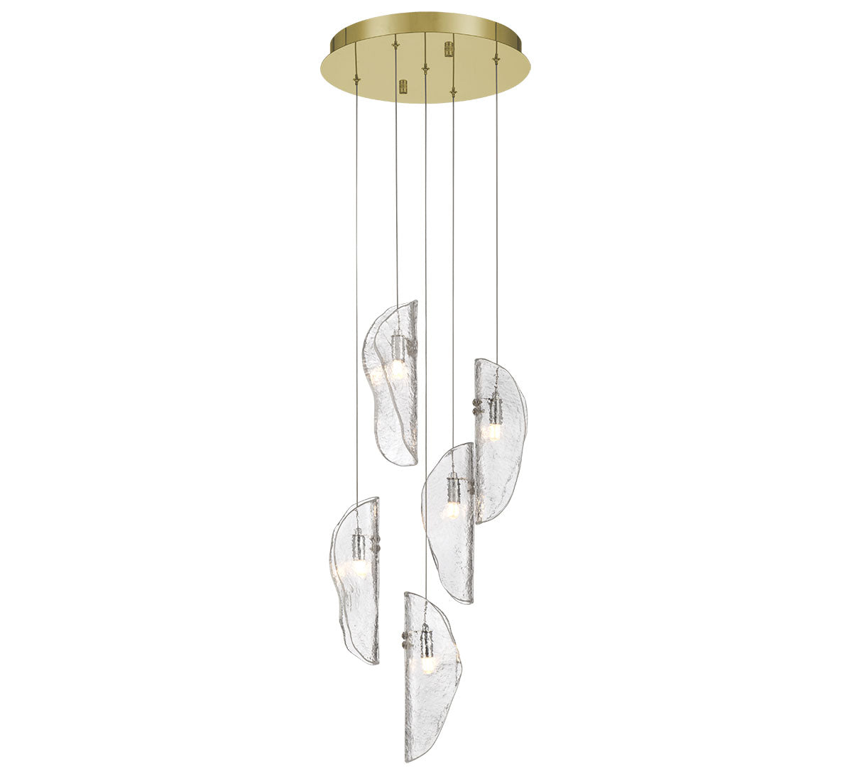 Sorrento 5 Light Round LED Chandelier