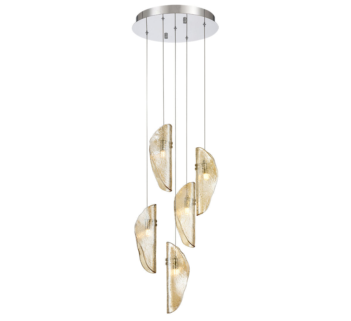 Sorrento 5 Light Round LED Chandelier