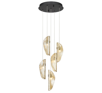 Sorrento 5 Light Round LED Chandelier