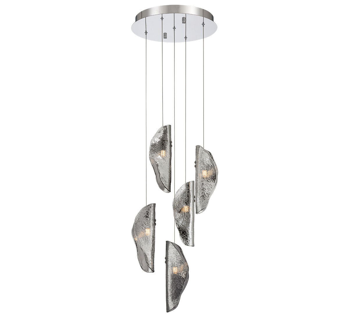 Sorrento 5 Light Round LED Chandelier
