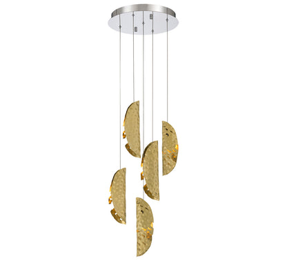 Sorrento 5 Light Round LED Chandelier