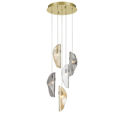 Sorrento 5 Light Round LED Chandelier