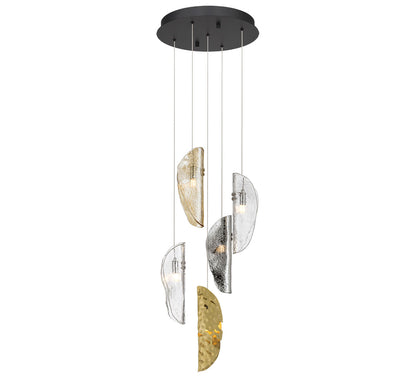 Sorrento 5 Light Round LED Chandelier