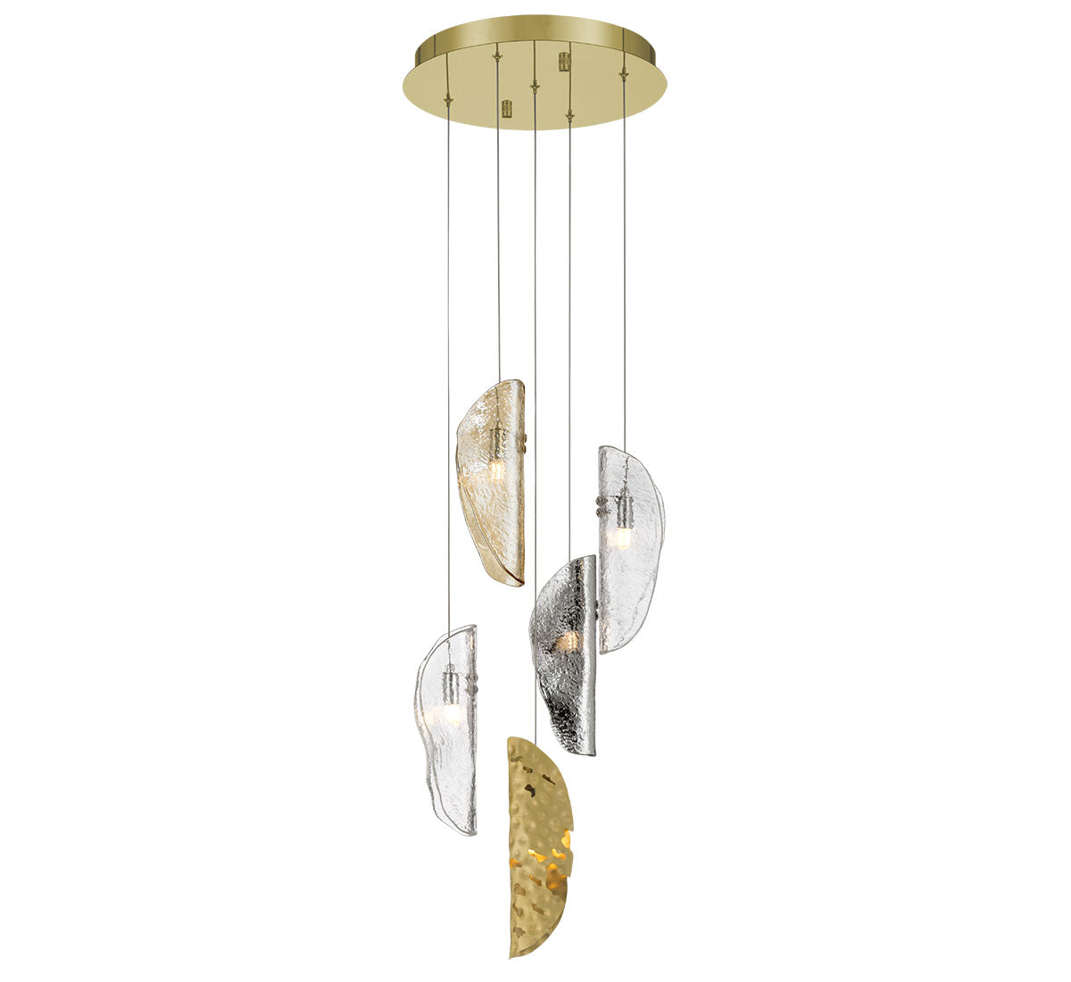 Sorrento 5 Light Round LED Chandelier