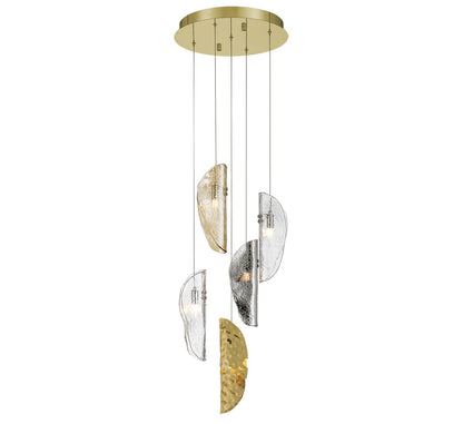 Sorrento 5 Light Round LED Chandelier