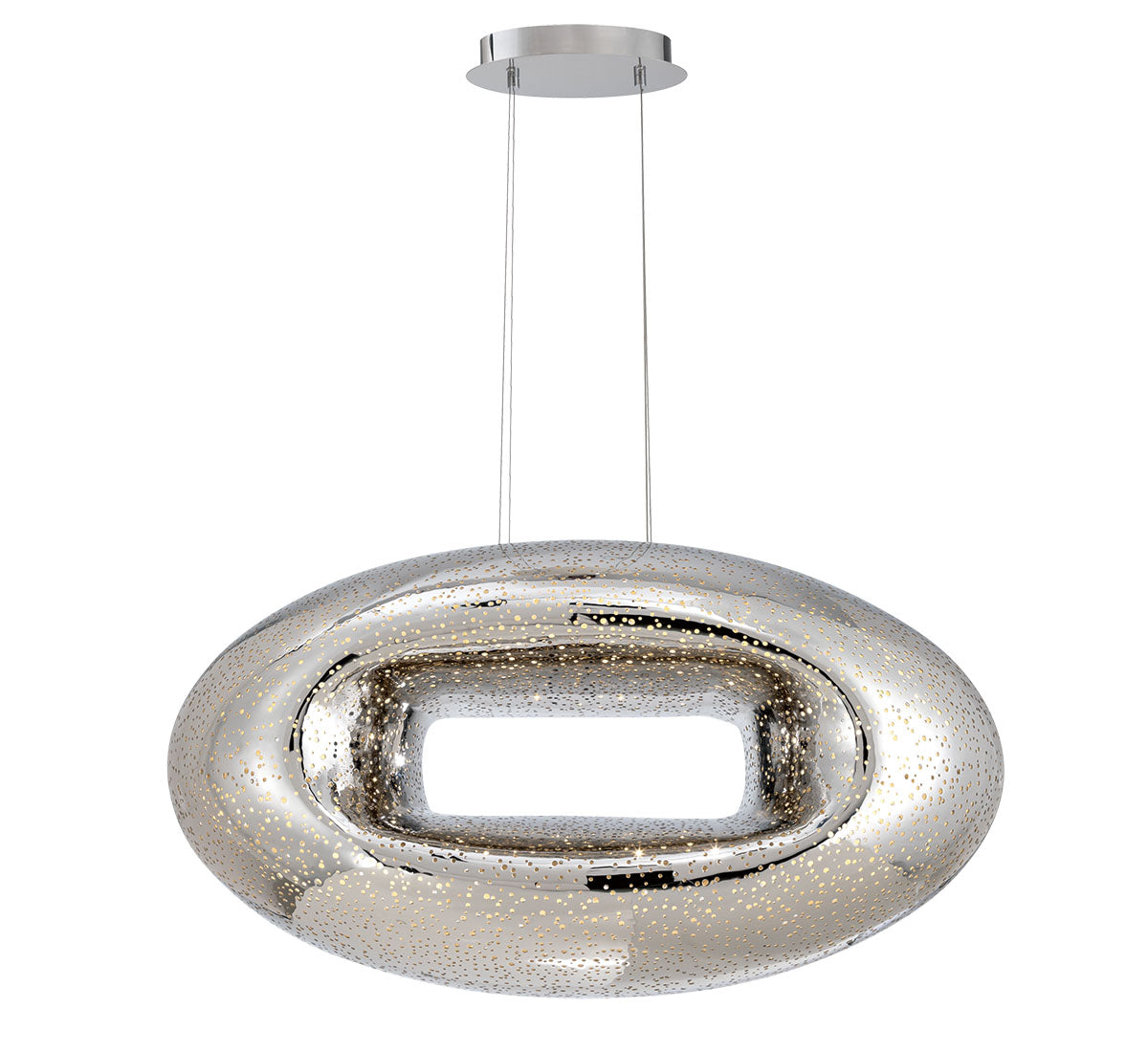 Paros 50" Oval LED Chandelier
