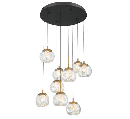 Camerino 9 Light Round LED Chandelier