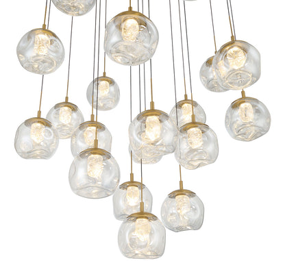 Camerino 19 Light Round LED Chandelier
