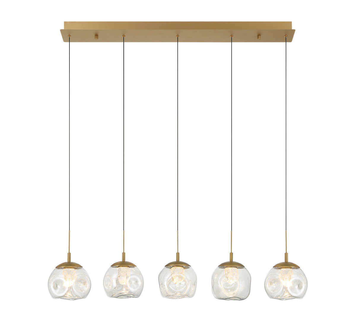 Camerino 5 Light Linear LED Chandelier