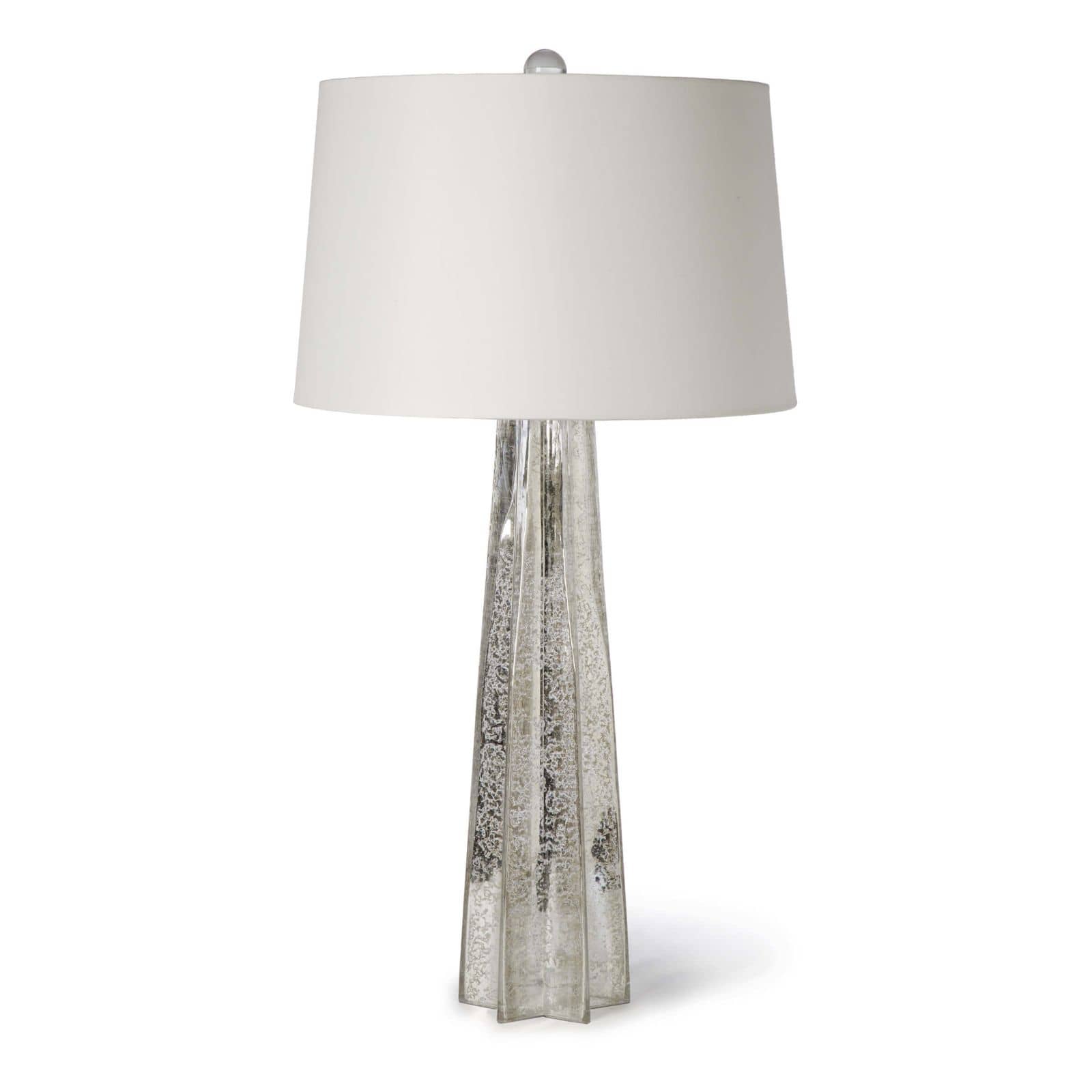 Glass Star Table Lamp