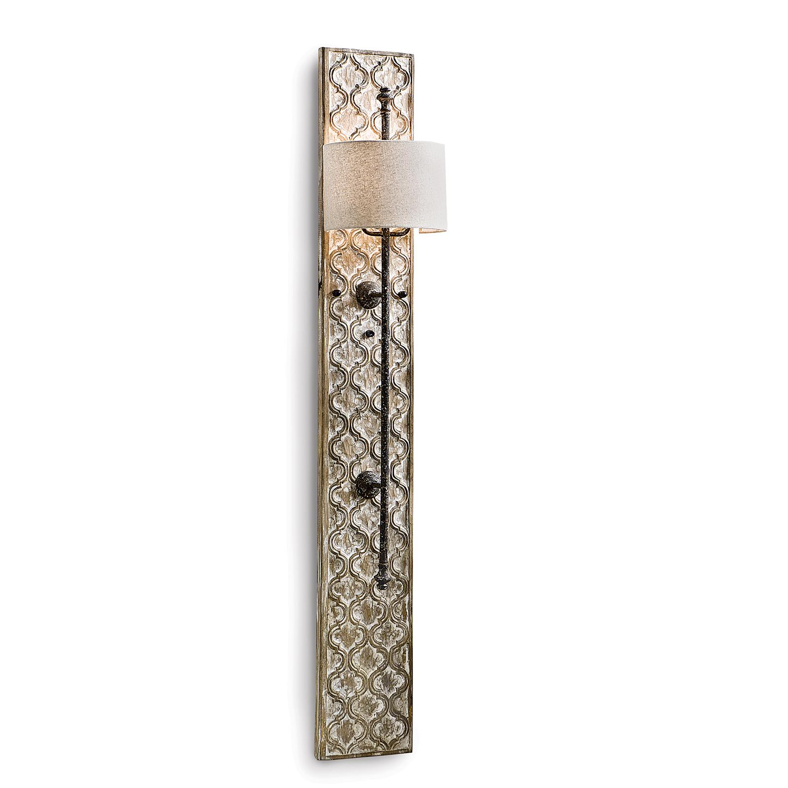 Carved Panel Sconce