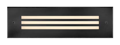 Sparta - Dash 12V LED Large Louvered Brick Light