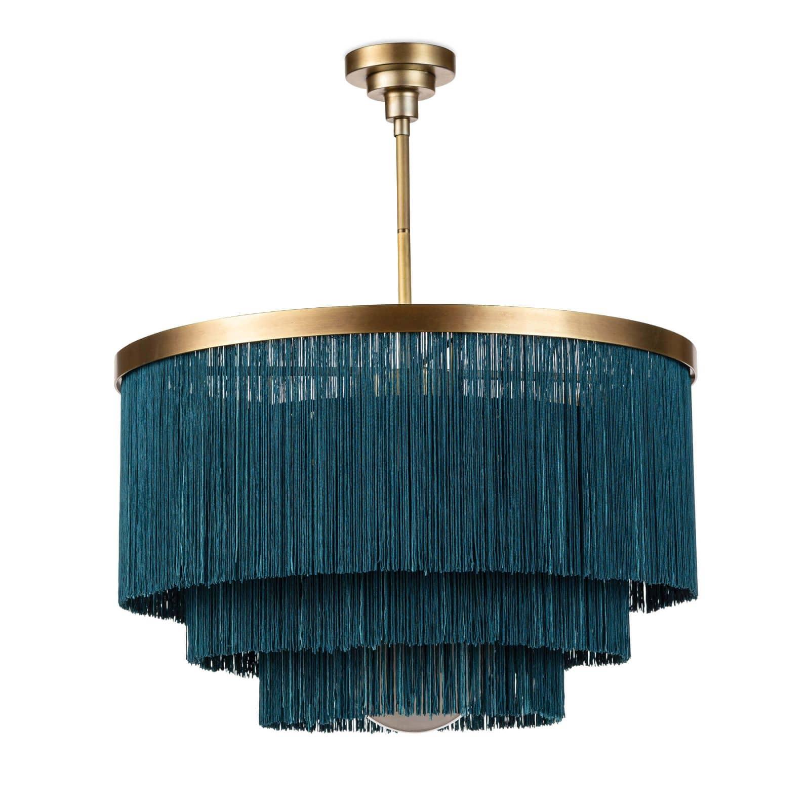 Cabaret Fringe Chandelier