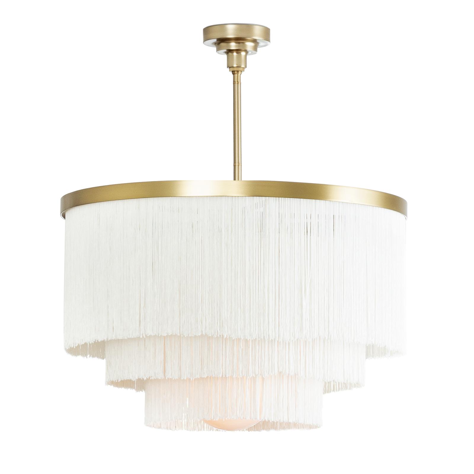 Cabaret Fringe Chandelier