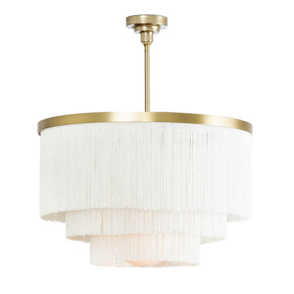 Cabaret Fringe Chandelier