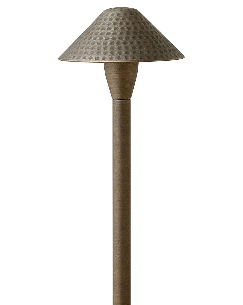 Hardy Island Path Light 12V Small Hammered LED Path Light