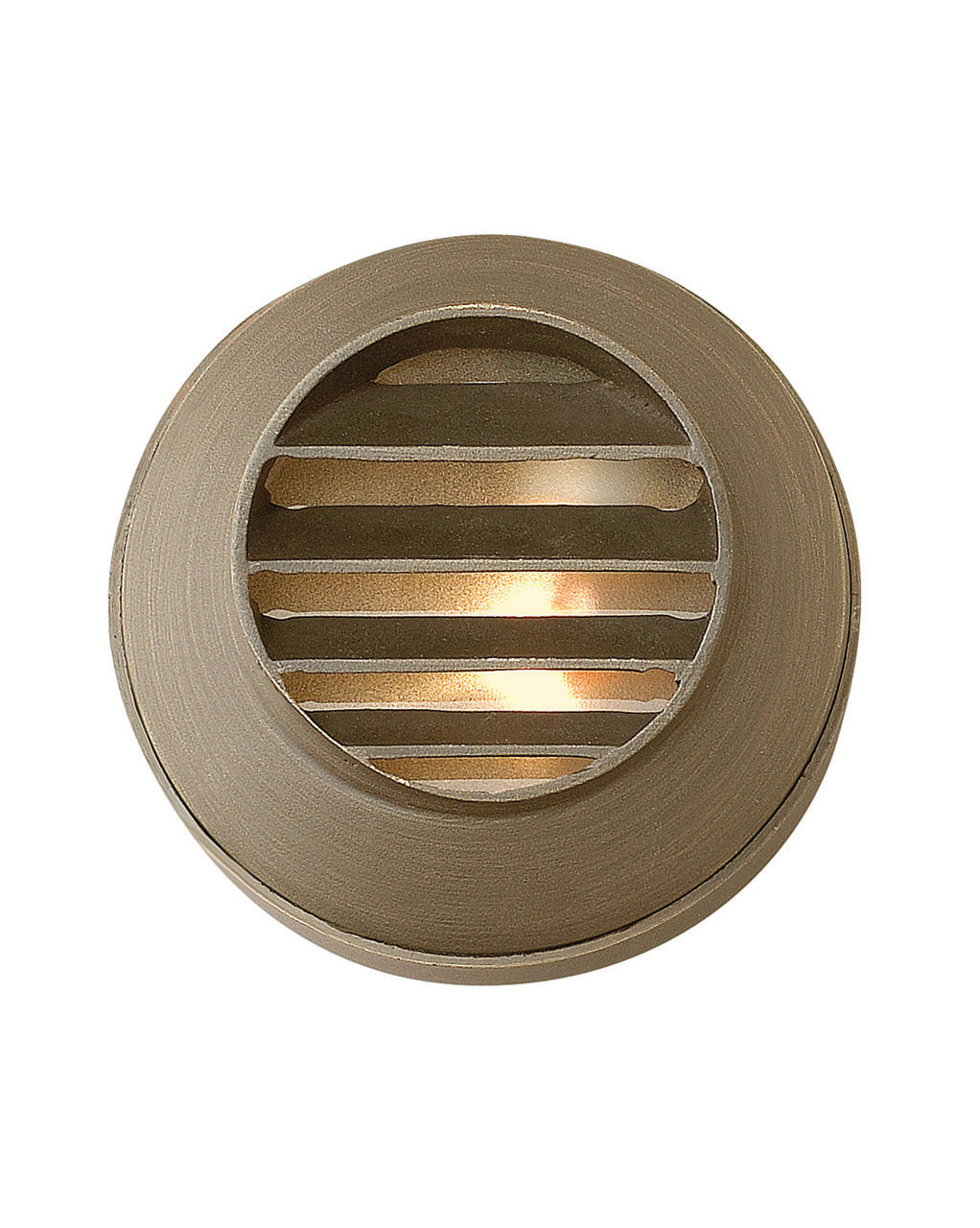 Hardy Island Deck Light 12V Round Louvered Deck Sconce