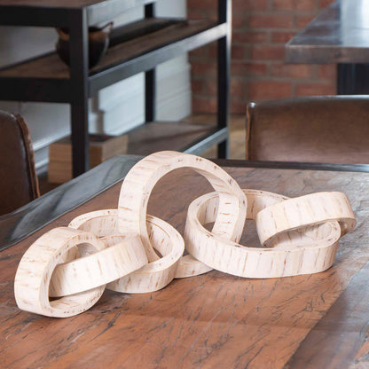 Wooden Links Centerpiece