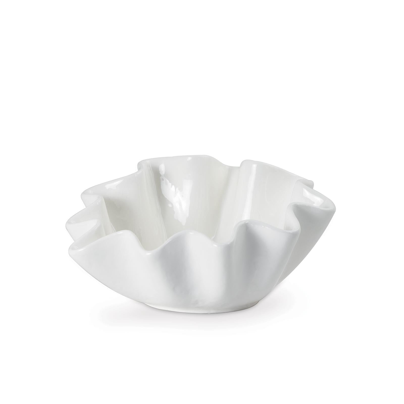 Ruffle Ceramic Bowl